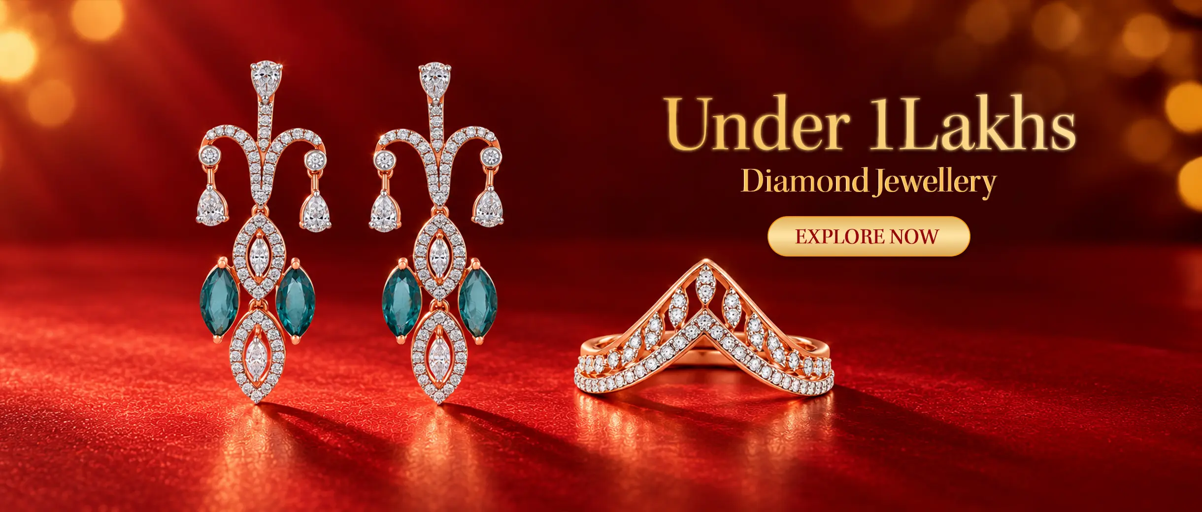 Under 1 Lakh Diamond Jewellery
