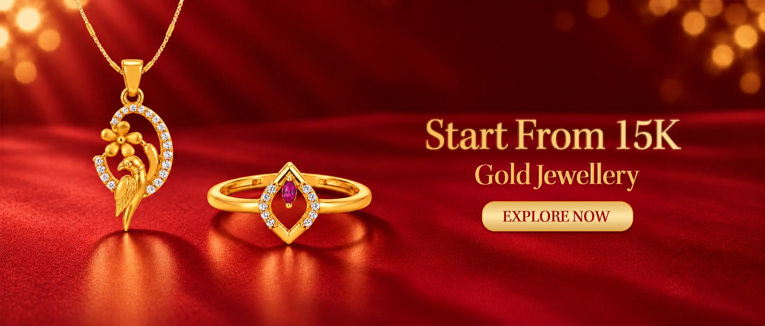 Under 15K Gold Jewellery