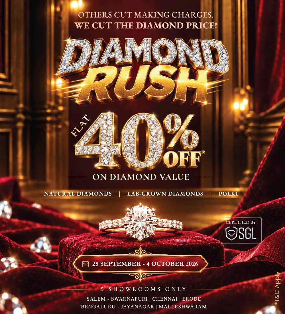 Diamond Rush - Flat 40% off on diamond value, 25 September to 4 October 2026