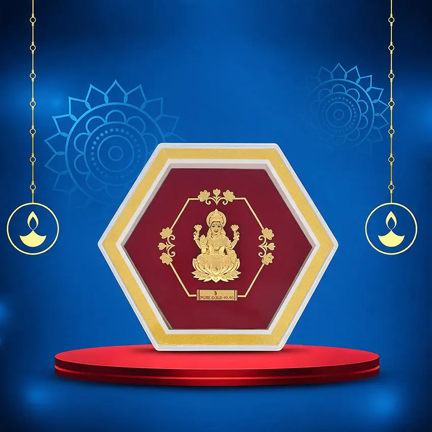 Lakshmi Silver Frame